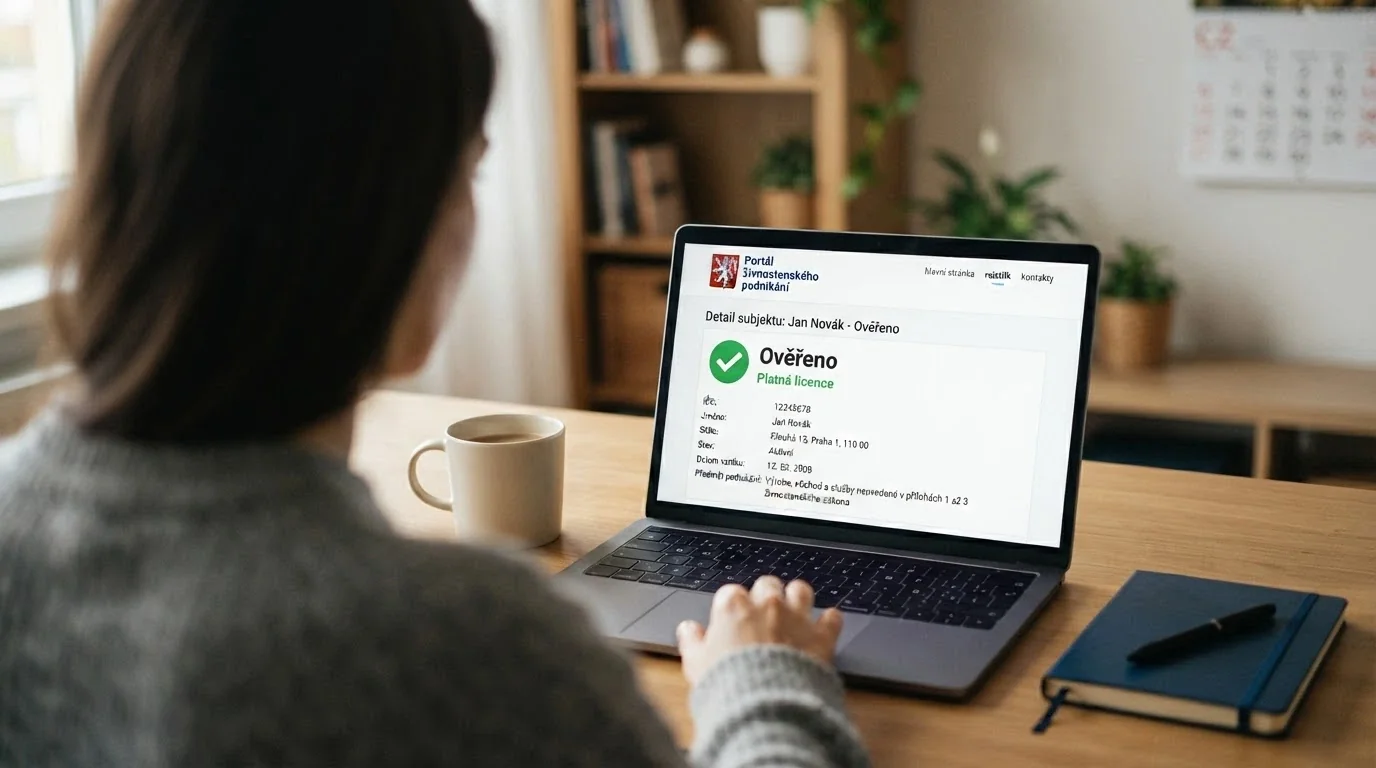Úřední dokument s pečetí Ministerstva financí ČR vedle loga licencovaného online casina