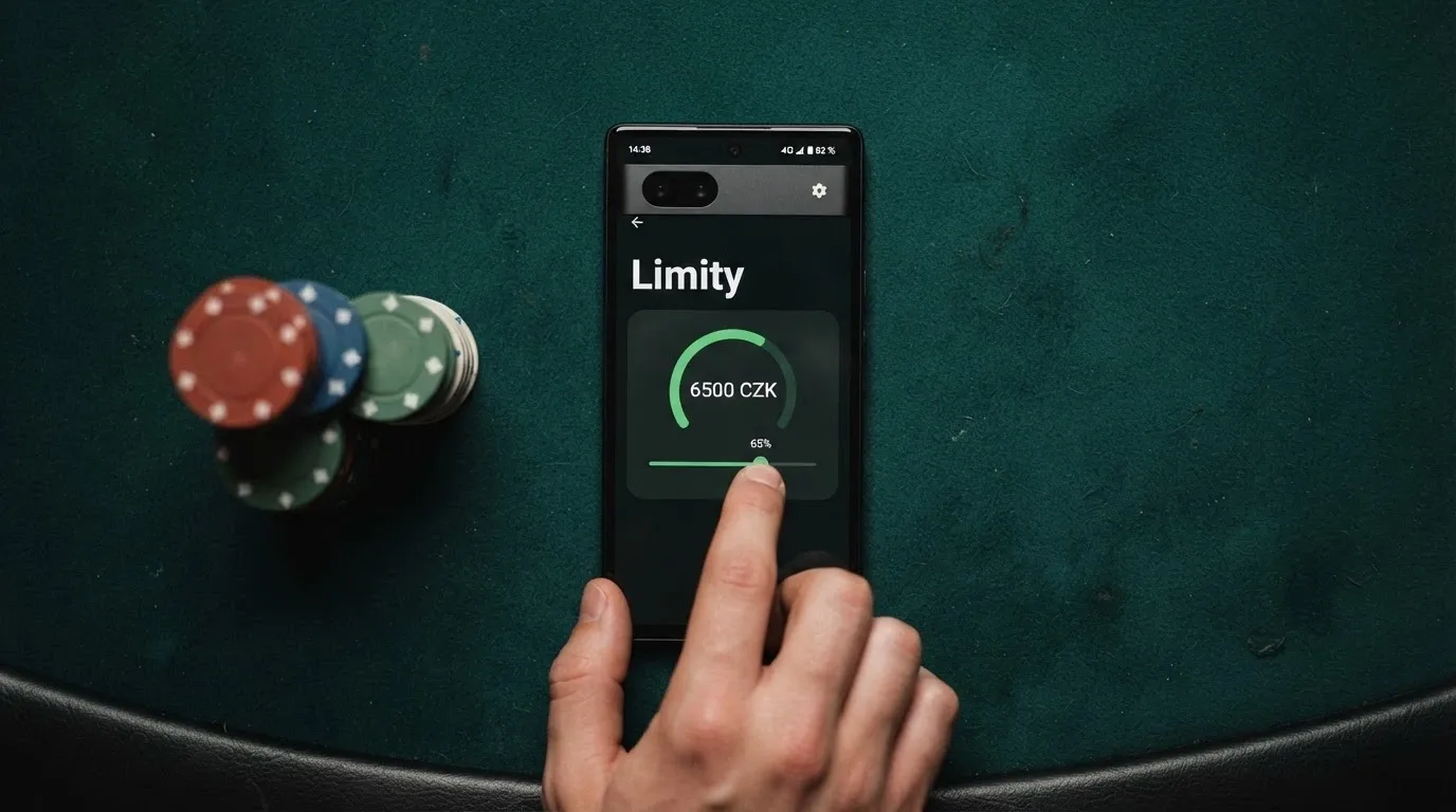 Ikony znázorňující herní limity — časovač, zámek na peněžence a tlačítko panic button